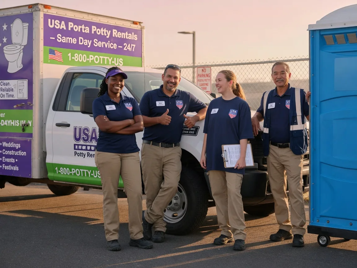 Porta Potty Rental company in Maroa, IL