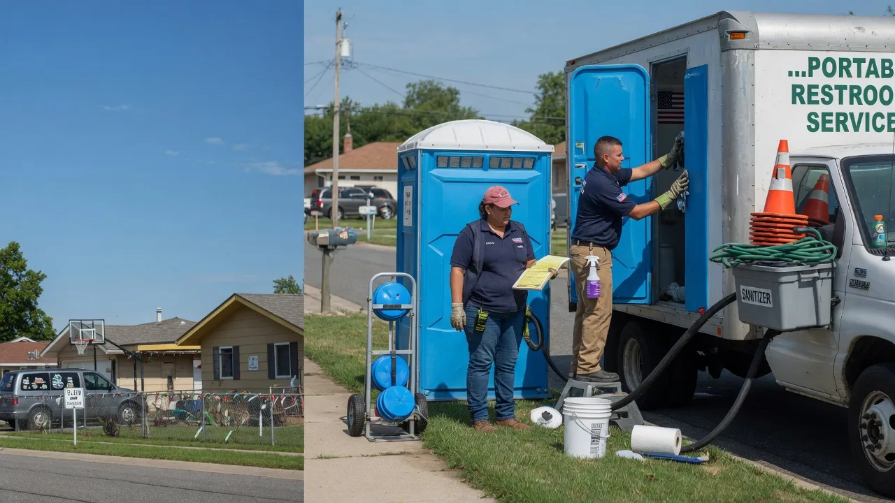 Portable Toilet Rental in Maroa, IL near me